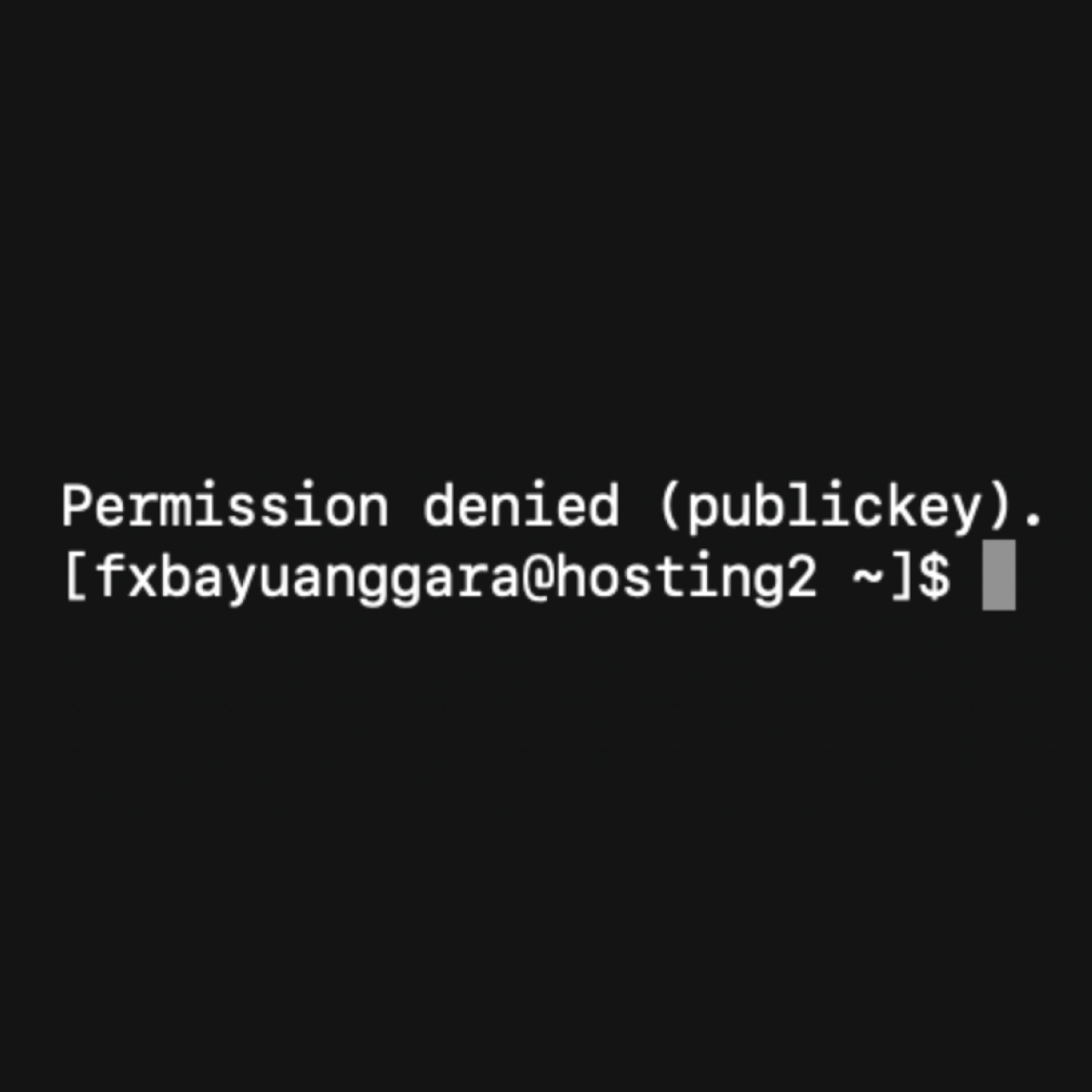 SSH RSA Denied Troubleshooting