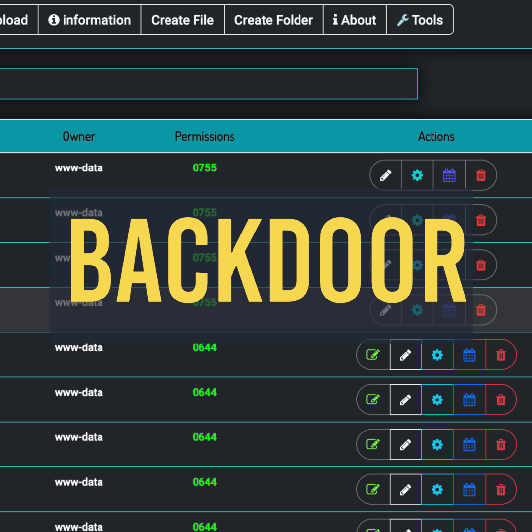 Contoh Backdoor dan Cara Kerja Backdoor